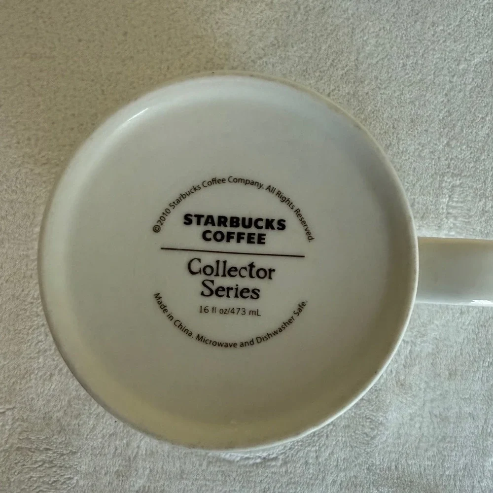 Starbucks 3010 North Carolina Collector's Series Coffee Mug 16oz Coastal Retired